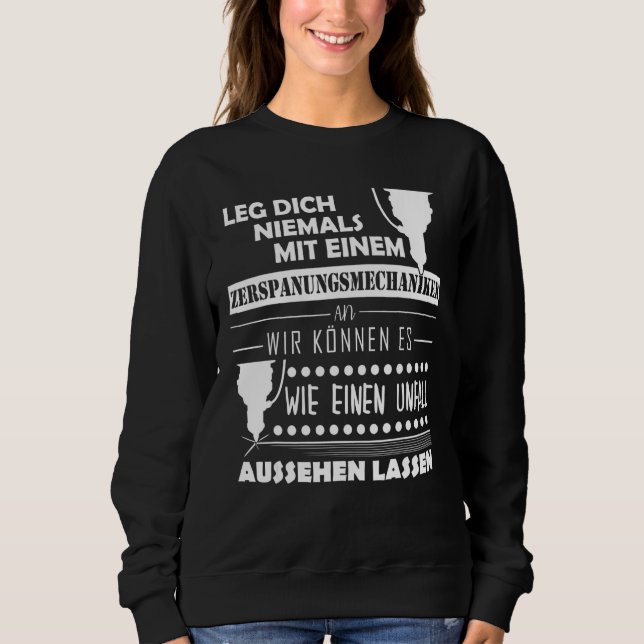 Machining Mechanic Sweatshirt (Front)