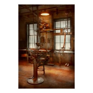 Machinist - A lone grinder Poster