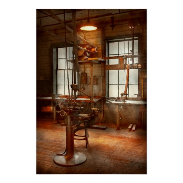 Machinist - A lone grinder Poster (Front)