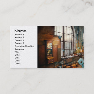 Machinist - Back in the days of yesterday Business Card
