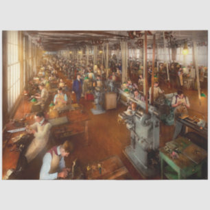 Machinist - Hands on work 1904 Tissue Paper