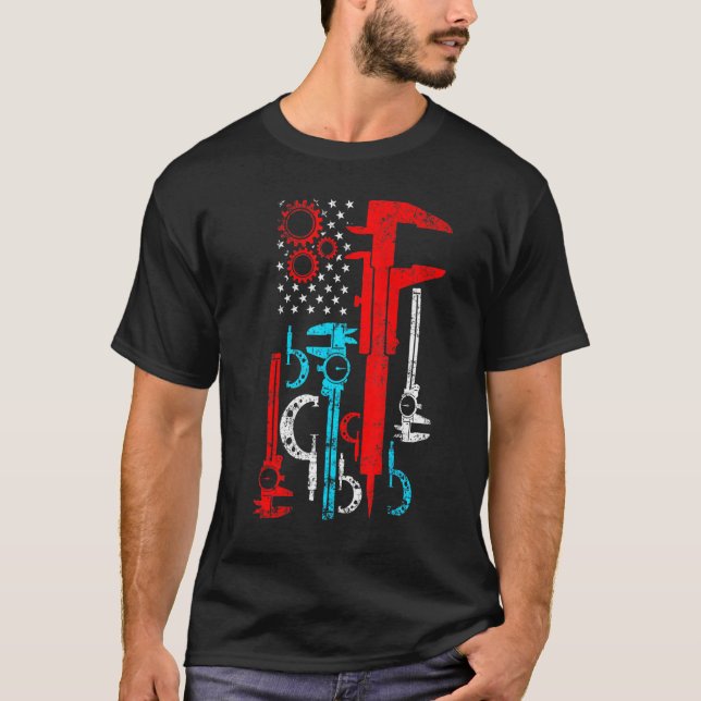 Machinist Machine Operator Machining 57 T-Shirt (Front)