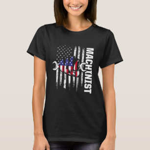 Machinist Machine Operator Machining 5 T-Shirt