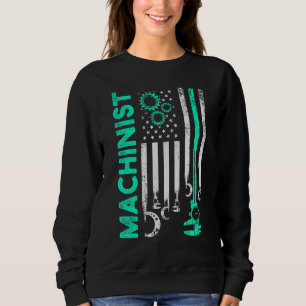 Machinist Machine Operator Machining 63 Sweatshirt