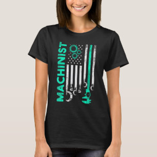 Machinist Machine Operator Machining 63 T-Shirt