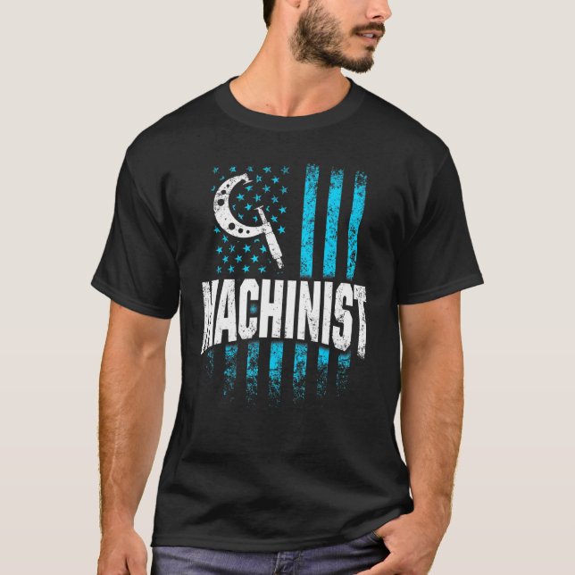 Machinist Machine Operator Machining 78 T-Shirt (Front)