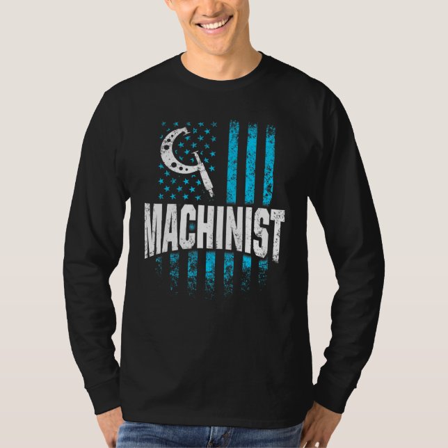 Machinist Machine Operator Machining 78 T-Shirt (Front)
