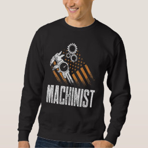 Machinist Machine Operator Machining 83 Sweatshirt