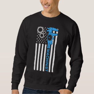 Machinist Machine Operator Machining 88 Sweatshirt