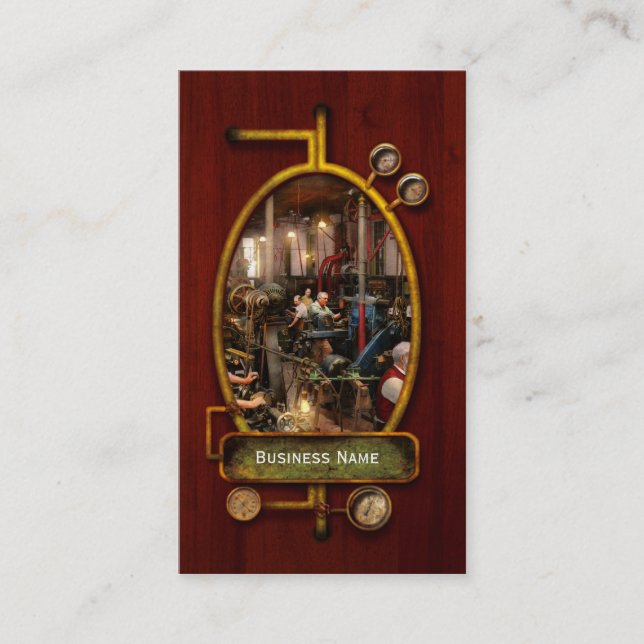 Machinist - The master class 1920 Business Card (Front)