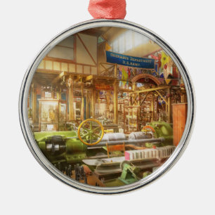 Machinist - The Ordinance Department 1893 Metal Tree Decoration