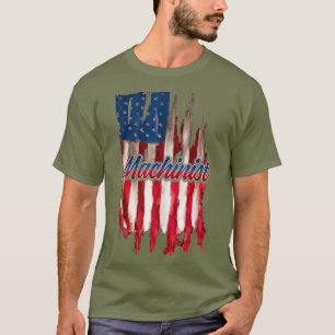 Machinist Training Machine Operator Machining T-Shirt