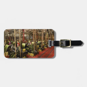 Machinist - War - Belts and Bombs 1916 Luggage Tag