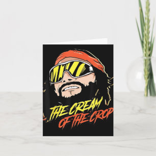 Macho Cream Of Crop Oh Yeah Retro Funny Vintage Card