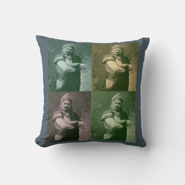 macho macho man cushion (Front)