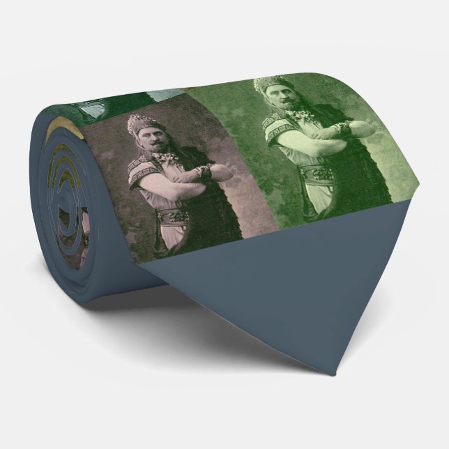 macho macho man tie (Rolled)