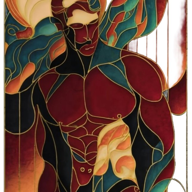 macho man pure illustration art poster (Creator Uploaded)