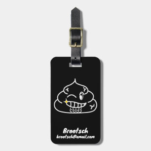 Macho Poop - Brootsch the PooPoo Luggage Tag