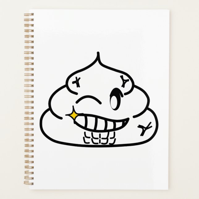 Macho Poop - Brootsch the PooPoo Planner (Front)