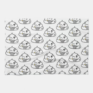 Macho Poop - Brootsch the PooPoo Tea Towel