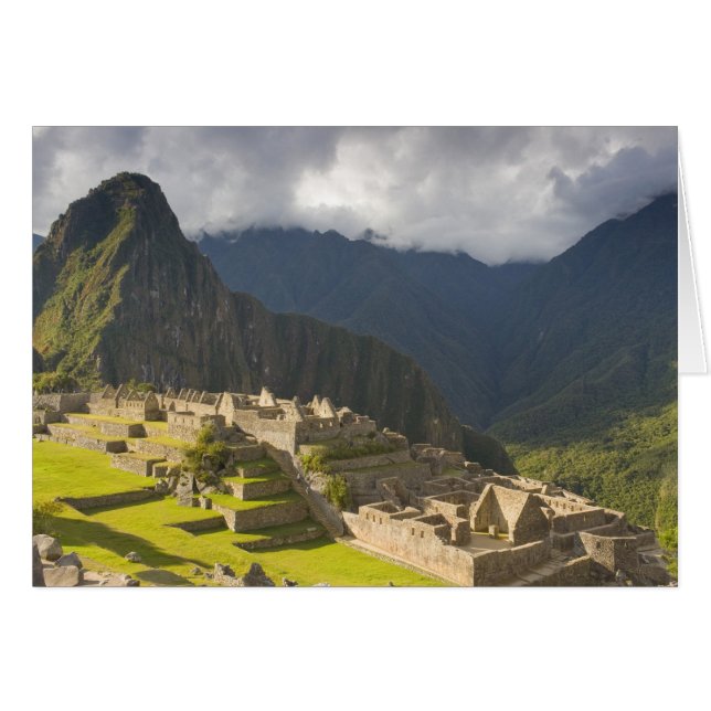Machu Picchu, ancient ruins, UNESCO world 4 (Front Horizontal)