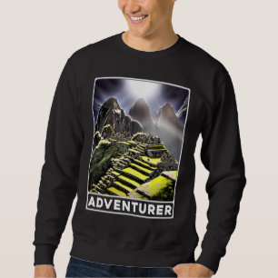 Machu Picchu Cordillera Peru Adventurer Sweatshirt