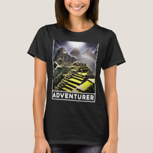 Machu Picchu Cordillera Peru Adventurer T-Shirt
