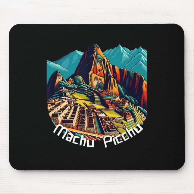 Machu Picchu Cusco Peru Inca Trail Machu Picchu  Mouse Pad (Front)