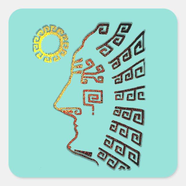 Machu Picchu Cusco Peru Square Sticker (Front)