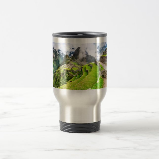 Machu Picchu, Cusco - Peru Travel Mug (Center)