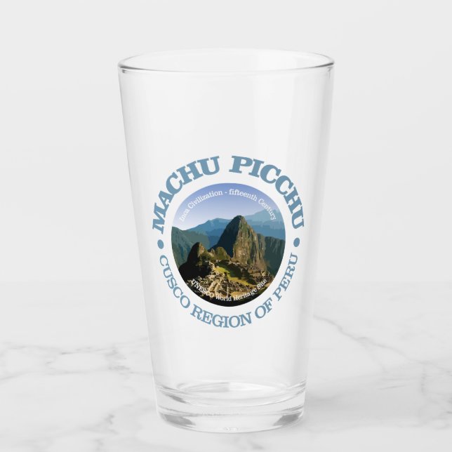 Machu Picchu Glass (Front)
