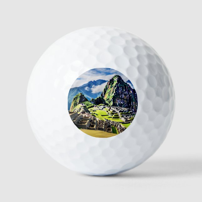 Machu Picchu Golf Balls (Front)