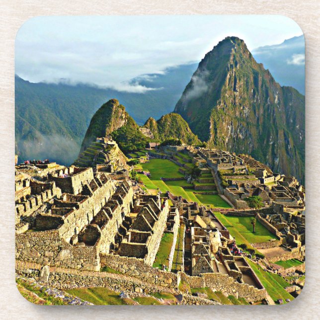 Machu Picchu HD photograph Coaster (Front)