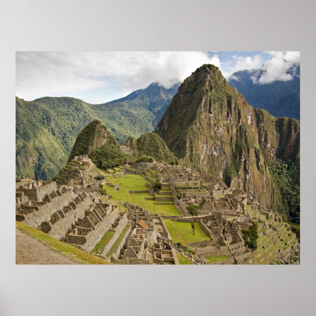Machu Picchu, inca city in Peru poster (Front)