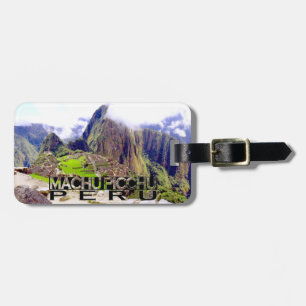 Machu Picchu Luggage Tag