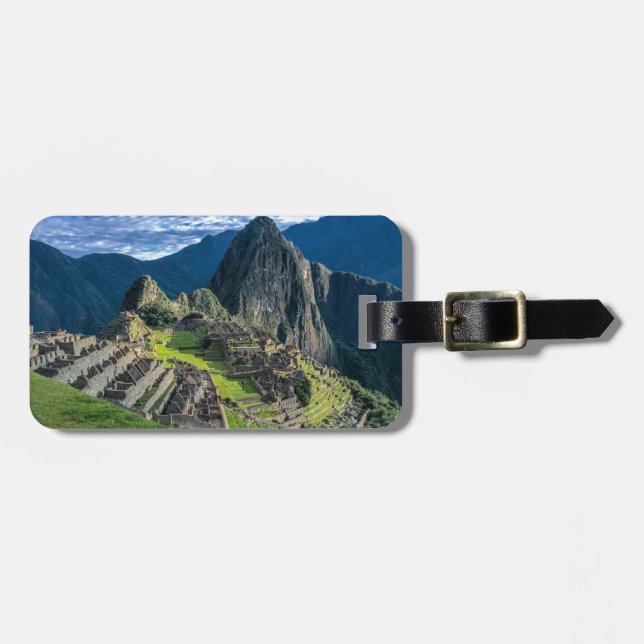 Machu Picchu Luggage Tag (Front Horizontal)