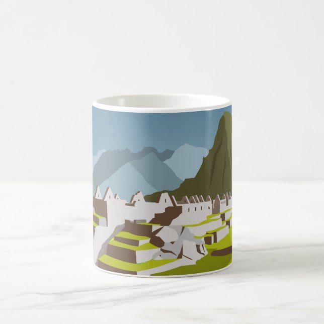 Machu Picchu Mug – Ancient Inca City in the Clouds (Center)