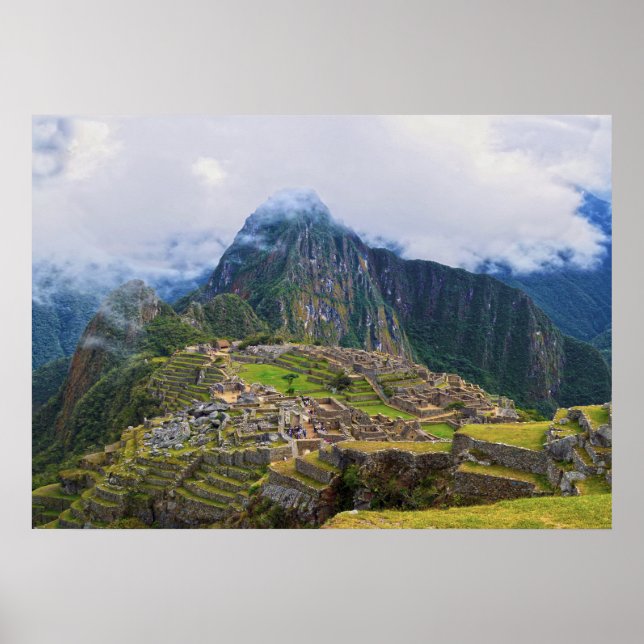 Machu Picchu Overlook, Peru Poster (Front)