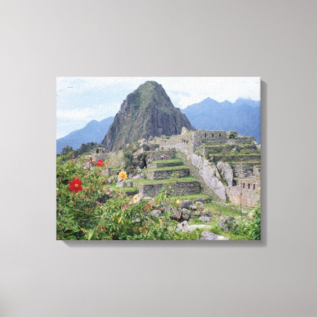 Machu Picchu, Peru Canvas Print (Front)