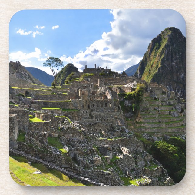 Machu Picchu, Peru Coaster (Front)