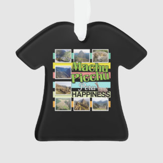 Machu Picchu Peru Happiness Ornament