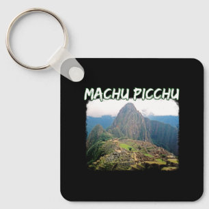 Machu Picchu Peru - Huayna Picchu Mountain Key Ring
