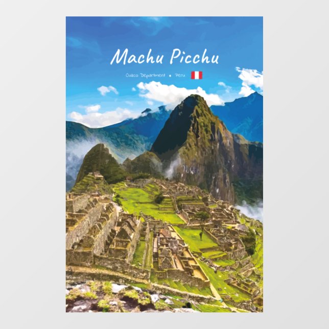 Machu Picchu, Peru - Inca Citadel Ruins (Sheet)