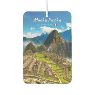 Machu Picchu, Peru - Inca Citadel Ruins Car Air Freshener