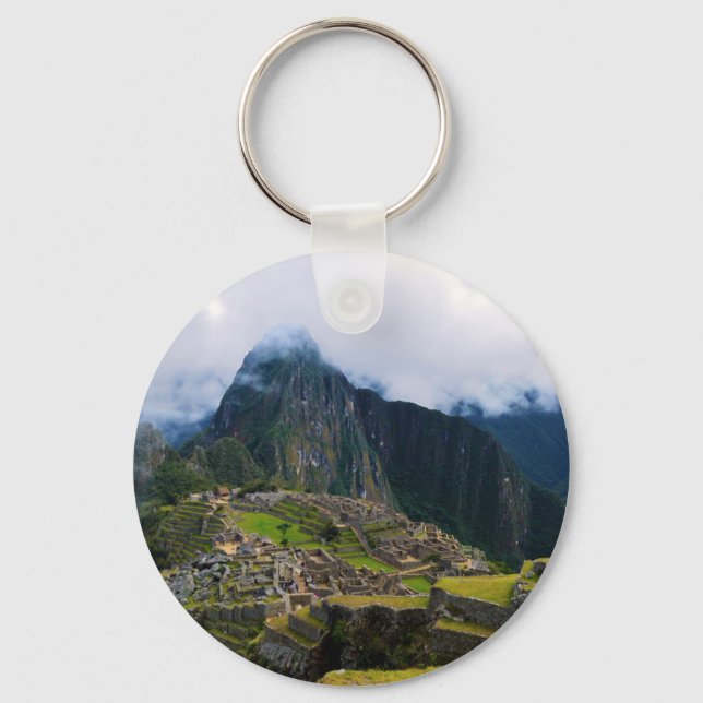 Machu Picchu, Peru Key Ring (Front)