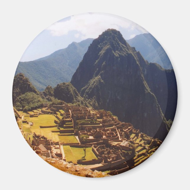 Machu Picchu Peru - Machu Picchu Ruins Sunrise Magnet (Front)