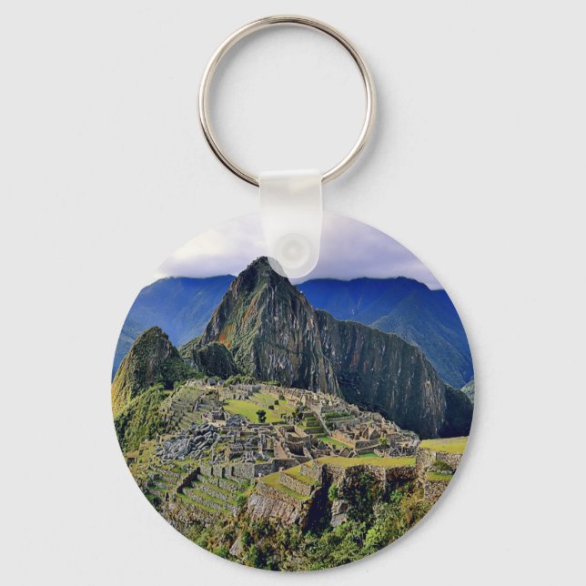 MACHU PICCHU - Peru - panorama Key Ring (Front)