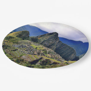 MACHU PICCHU - Peru - panorama Paper Plate