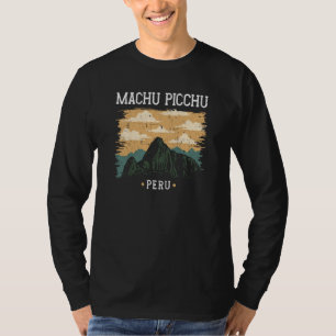 Machu Picchu Peru Peruvian Vacation Souvenir Touri T-Shirt