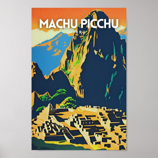 Machu Picchu, Peru Poster (Front)